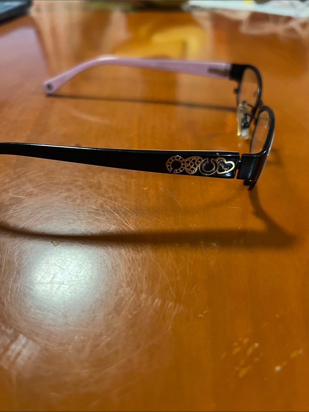 Coach Black and Lilac Women's Frames